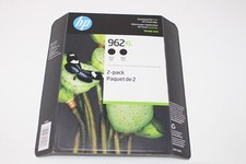 BRAND NEW GENUINE HP 962XL (3JB35BN) Black Toner Cartridge - 2 Pack  03/2027+ picture