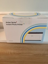 Liene Amber M100 Instant Photo Printer/Cartridge/80 Pack Photo Paper Bundle picture