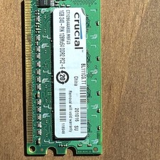 Crucial 1GB DDR2 SDRAM PC2-6400 240-Pin DIMM Non-ECC Unbuffered picture