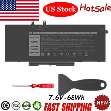 4GVMP Battery for Dell Latitude 5400 5500 Precision 3540 9JRYT C5GV2 68Wh picture