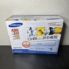 Samsung CD-RW Plus DVD-ROM Model SM-348B/RASF No CD/Cords Open Box picture