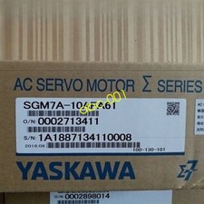 1PC YASKAWA AC Servo Motor SGM7A-10AFA61 New In Box Expedited Shipping picture