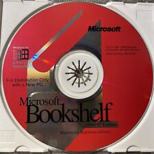 Vintage 1996 Microsoft Bookshelf 1996-1997 Edition PC CD ROM Windows 95 Or Highe picture