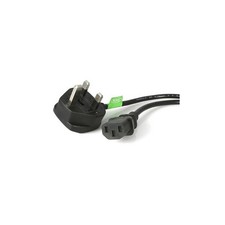 Startech PXT101UK 6FT UK COMPUTER POWER CORD BS 1363 TO C13 AC MONITOR POWER CAB picture