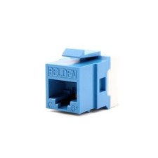 Belden AX104193 CAT6+ RJ45 KeyConnect style Blue Modular Jack picture