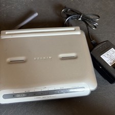 4C Belkin Wireless G Router F5D7230-4 4 LAN Ports Version 1443 picture