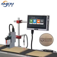 25.4mm Online inkjet printer does not include conveyor for printing text logo picture
