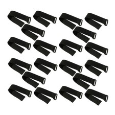 Bulk Pack 20 Reusable Fastening Cable Straps with Buckle  Width 3/4
