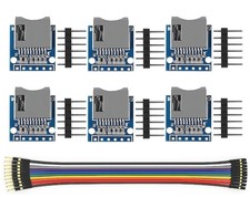 WWZMDiB 6 Pcs Micro SD TF Card Adapter Mini Reader Module 3.3V 6 Pin SPI picture