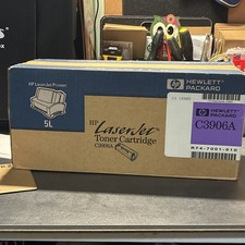 Genuine HP 06A C3906A HP LaserJet 5L  Vintage Old Box Hewlett Packard 1998 picture