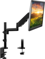 Mount-It Single Monitor Arm Desk Mount with Gas Spring, Height Adjustable picture