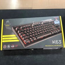 CORSAIR USB-A K63 RED LED-Japanese Keyboard- [CHERRY MX RED Keiswitch adopt picture