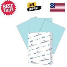 Dependable 30% Recycled Blue Colored Paper, 500 Sheets, 8.5 x 11 - Made in USA picture