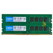 Crucial 2x 16GB 2RX8 PC4-2133P DDR4 17000MHz UDIMM Desktop Memory RAM for Intel picture