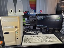 Vintage Retro Gaming Cyrix 5x86 100MHz 8MB RAM Desktop Computer + Peripherals picture