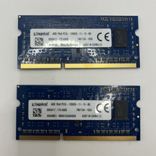 Kingston 8GB (2x4GB) DDR3L DDR3 PC3L-12800S 204-Pin SO-DIMM RAM picture