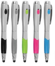 5pc 3-in-1 Touch Screen Pen Stylus LED Flashlight Universal for iPhone Tablet PC picture