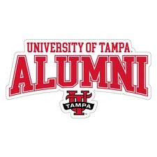 University of Tampa Spartans Laser Cut Alumni Vinyl Sticker/Magnet picture