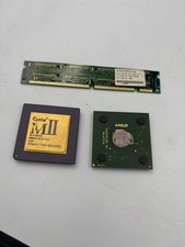 Vintage CPU Lot Cyrix MII-300GP AMD Athlon XP 1700+ 32MB PC100 SDRAM Untested picture