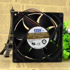 AVC DATA1338B4H 12738 DC24V 0.65A 4-Wire Temperature Controlled Cooling Fan picture