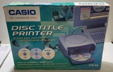 Casio CW-50 CD/DVD Disc Title Printer picture