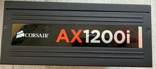 CORSAIR AX1200i DIGITAL ATX POWER SUPPLY W/ CABLES 1200W MODULAR 80 PLUS-TESTED picture