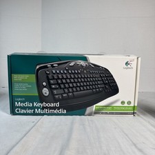 Logitech Media Keyboard Keyboard Wired Computer NEW IN BOX picture