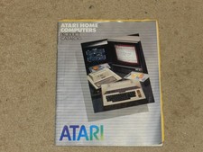 Atari Home Computers 400/800 Product Catalog 32 Pages Vintage 1982 picture