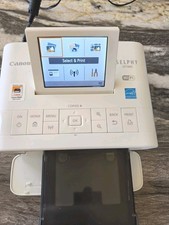 Canon SELPHY CP1300 Compact Photo Printer Wi-Fi SD Card Reader AC Adpt Paper Ink picture