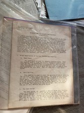 Vintage 1965 University of Oregon  Punched Card Equipment Manual  IBM Tech picture