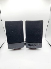 Altec Lansing Model BX1120 Black Computer Speakers no power cord picture