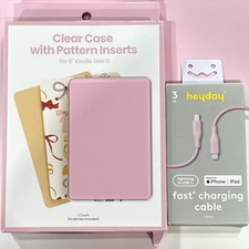 Clear Case With Pattern Inserts For 6