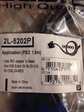 ATEN 2L-5202P PS/2 KVM Computer Cable 6ft (1.8m) NEW picture