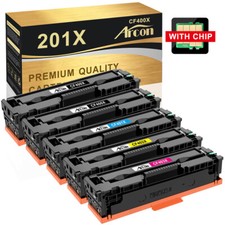 5PK Toner Cartridge CF400X -CF403X HY For HP 201X LaserJet Pro M277dw M252dw MPF picture