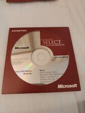 Microsoft Select System pool (Burgundy) January 1999 Release picture