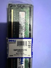 Hynix Desktop RAM Memory Unisex 1GB Green DDR2 667MHz PC2-5300U SNPU8622C/1G picture