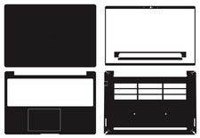 Carbon Vinyl Sticker Skin Cover for Dell Pro Max 16 MC16250 Laptop Decals Guard picture