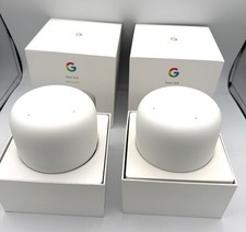 Google Nest Wifi Points (2) Snow (GA00667-US) - Two Points - Open Box picture