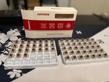 Gateron Pro 2.0 TACTILE Mechanical Keyboard Switches  Brown  59 PIECES picture