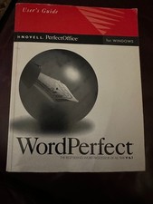 Novell Wordperfect 6.1 User Guide 1994 picture
