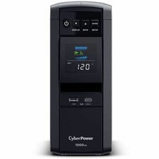 CyberPower CP1000PFCLCD PFC Sinewave UPS System 10 Outlets AVR Mini-Tower picture