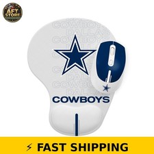 SOAR NFL Wireless Mouse & Mouse Pad Combo - Dallas Cowboys picture