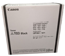 OEM Genuine Canon T03 2725C001 Toner Cartridge Black ImageRunner, NEW Ships Free picture