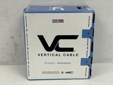 Vertical Cable 166 Cat6 550MHz UTP 23AWG 8C Plenum Solid Bare Copper 1000ft picture