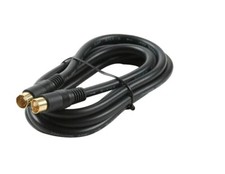 S-Video 4 Pin Male to Male, Cable 6ft long, ATI 6110004500 C219RM-004A, NEW picture