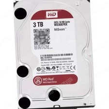 1PCS New Western Digital NASware 3TB WD30EFRX 5400RPM SATA 3.5
