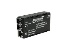 Transition Networks M/GE-PSW-SX-01(LC)-NA MINI MEDIA CONVERTER 10/100/1000B-T picture