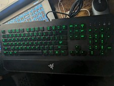 Razer DeathStalker Chroma Illuminated Wired USB QWERTY Keyboard Black RZ03-0150 picture
