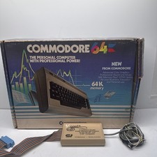 Commodore 64 Computer In Original Box + Extra picture