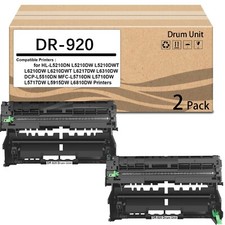 2 Pack DR-920 DR920 Drum Unit Use for HL-L5210DN L5210DW L5210DWT L6210DW picture